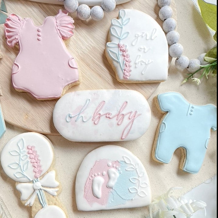 Baby Gender Reveal Cookies newest